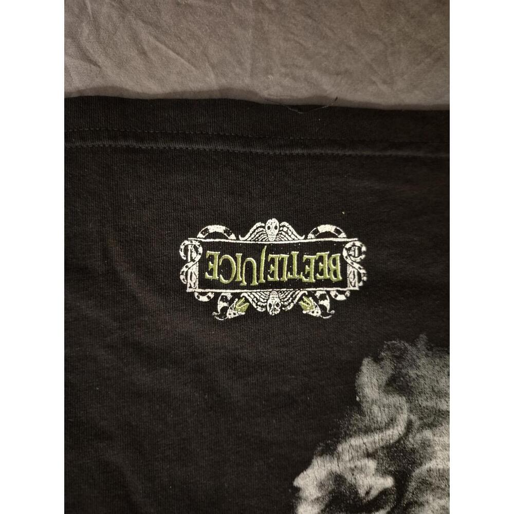 Civil Regime x Beetlejuice Collab Black Tee Size XL - Picture 2 of 9